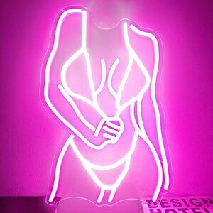Body Neon Signs for wall decor LED cave sexy Club Bar Home Party Gifts